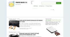 Desktop Screenshot of printerdriver.org